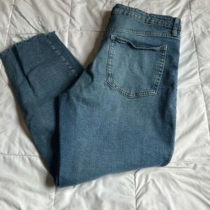 Women’s blue jeans